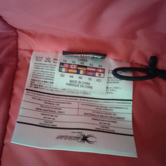 Spyder Tresh Ski/Snow Jacket. Women's Large - Picture 14 of 14